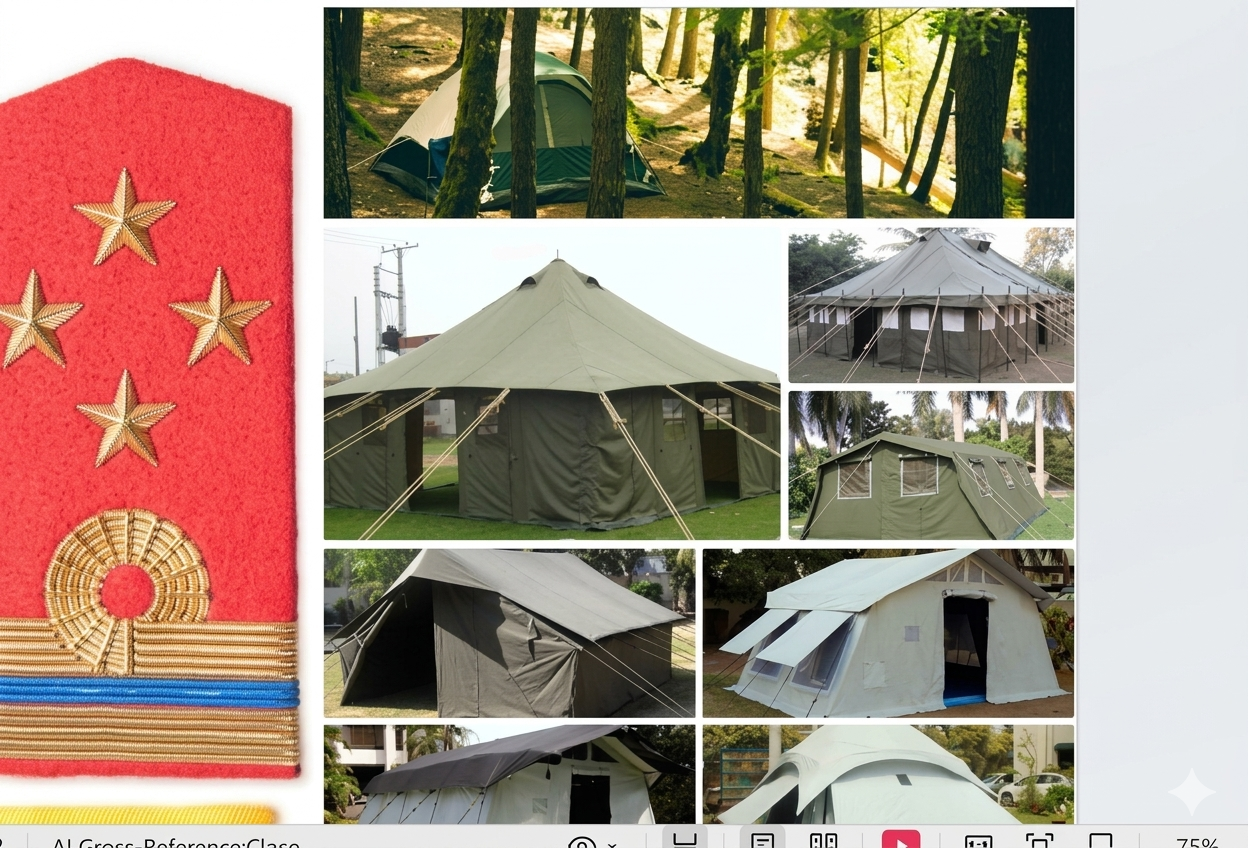 Modular Command Deployment Tent